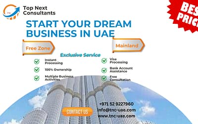 New Business Setup Services in UAE